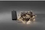 Konstsmide - LED Lichterkette, mit an/aus Schalter Lichtsensor und 6h und 9h...