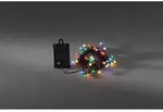 Konstsmide - LED Globelichterkette, runde Dioden, mit an/aus Schalter Lichtsensor und