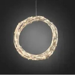 Konstsmide - LED Dekoration, variabel als Lichterkranz / Lichtergirlande, wei&szlig;, 240