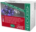 Konstsmide LED Globelichterkette 20 purpurfarbene Dioden schwarzes Kabel - Lila