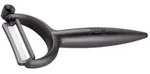 Silit 2141240327, Obst & Gem&uuml;se, Schwenkbarer Sch&auml;ler, Keramik, Schwarz,