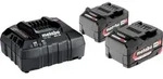 Metabo Basic-Set 2x 4,0Ah - Wei&szlig;