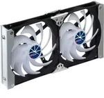 Titan TTC-SC09TZ(A) Wohnmobil K&uuml;hlschrankventilator Doppell&uuml;fter 2x 92x92x25mm