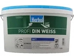 Herbol Profi DIN Weiss, Farbe, Fertig gemischt, Wei&szlig;, Matte Oberfl&auml;che, Altwei&szlig;,