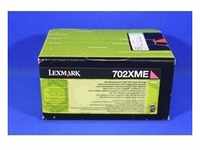Lexmark 702XME Toner Magenta 70C2XME (entspricht 70C2XM0 ) -A