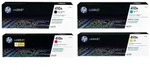 Tonerkartusche Original HP 410A (CF410A, CF411A, CF412A, CF413A) Set