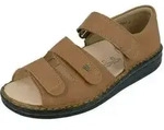 Bequeme Sandale Finn Comfort Baltrum, Herren, Nuss, Braun, Leder, - Damenschuhe