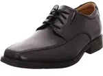 Clarks Schn&uuml;rschuhe TILDEN WALK, Glattleder, Schwarz, Herren - Schwarz - 40