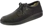 FINN COMFORT Baden Herren Schn&uuml;rschuhe schwarz Nubukleder - Gr&ouml;&szlig;e: 37 - Schwarz -