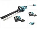 Makita DUH 523 18V Li-Ion Akku Heckenschere mit 52 cm Schnittl&auml;nge mit 2 Ah, Akku +