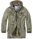 Brandit BW Parka Jacke Gr&ouml;sse: S, Farbe: Oliv - Gr&uuml;n - S