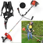 HECHT 145 Freischneider Benzin mit Tragegurt | 25,5 & 43 cm Schnittkreis | 2 PS / 43