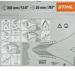 Stihl 41107134100, B&uuml;rstenschneider-Klinge, Schwarz, Stahl, 1 St&uuml;ck(e)