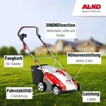 AL-KO Elektro-Vertikutierer Combi Care 36 E Comfort (36 cm Arbeitsbreite, 1500 Watt