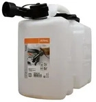 STIHL 00008810120 Kombi-Kanister Standard 5 Liter/3 Liter transparent Doppelkanister