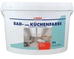 Wilckens Bad- & K&uuml;chenfarbe matt, 5 l, Wei&szlig; - Wei&szlig;