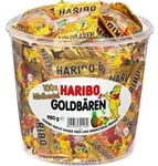 Haribo Goldb&auml;ren Minis, Geleebohne, 1 kg, Mehrfarbig, 1459 kJ, 343 kcal, 77 g
