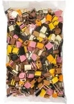 Haribo Konfekt, Weiche S&uuml;&szlig;igkeiten, 3 kg, Lakritze, Mehrfarbig, 1622 kJ, 383 kcal