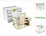 Festool SYSTAINER SYS 4 T-LOC SYS-HWZ Box Werkzeugkoffer ( 497658 ) lichtgrau