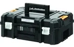 DEWALT TSTAK Box II Werkzeugbox mit zwei Handgriffen DWST1-70703 - Schwarz