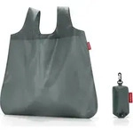 Reisenthel mini maxi shopper pocket, Stoffbeutel, Grau, Polyester, Einfarbig, 15 l,