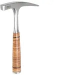 PICARD Ganzstahl Geologenhammer 500g mit Spitze und Ledergriff Nr. 761