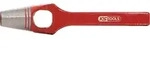 KS Tools 129.2075, Durchschlag, Stahl, Rot, 300 mm, 7,5 cm, 4,3 kg