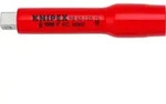 Knipex 98 45 125, Einzelner Artikel, Verl&auml;ngerungsstange, Chrom-Vanadium-Stahl, 1