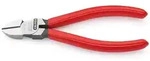 Knipex 70 01 140, Diagonale Zange, 4 mm, Kunststoff, Stahl, Kunststoff, Stahl, Rot,