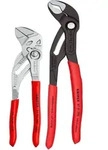 KNIPEX Zangen-Set 1 x 86 03 180, 1 x 87 01 250 in Blister, 00 31 20 V03
