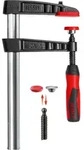 Bessey Original Temperguss-Schraubzwinge TG mit 2-Komponenten-Kunststoffgriff