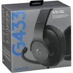 Logitech G433 7.1 Surround Gaming Headset schwarz - Schwarz