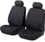Walser Autositzbezug DotSpot Premium f&uuml;r Vordersitze grau/schwarz, 11938 - Schwarz