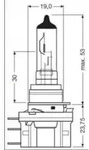 Osram Gl&uuml;hlampe, Fernscheinwerfer 64176