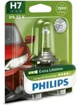 Philips LongLife EcoVision 12972LLECOB1 L&auml;ngere Lebensdauer, 55 W, 12 V, H7,