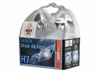 Unitec Hauptscheinwerfer Blue Design H7 12 Volt 2er Packung