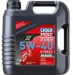 LIQUI MOLY Motorbike 4T Synth Street Race f&uuml;r 5W-40 4 Liter Motor&ouml;l Motoren&ouml;l &Ouml;l