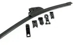 MICHELIN 92436, Scheibenwischerblatt, Schwarz, Gummi, 550 mm, Karton mit Aufh&auml;nger,