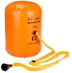 Berger & Schr&ouml;ter | Luftkissenwagenheber 4,2 t, gelb/orange, Durchmesser ca....