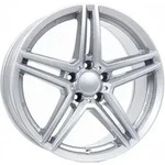 Alufelge Rial M10 7 16 5 112 38 Polar Silber