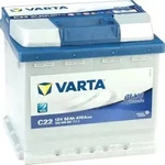 Varta Blue Dynamic, 52 Ah, 12 V, 470 A, Auto, B13, Blau, Wei&szlig;