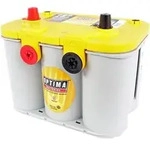 Optima YellowTop Batterie YT U 4.2 12 V 55 Ah YellowTop AGM (AGM-Batterie f&uuml;r total