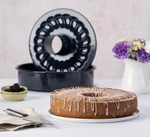 Dr. Oetker Backform mit Flach- und Rohrboden &Oslash; 28 cm BACK-LIEBE EMAILLE,...