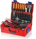 KNIPEX L-BOXX 00 21 19 LB S Sanit&auml;r Werkzeugkoffer best&uuml;ckt 52teilig