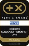 WENKO Stand WC Garnitur GRANIT Klo Toiletten B&uuml;rsten Papier Rollen Halter Bad