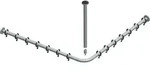 KEUCO KE Brausevorhangstangen-Set PLAN f Viereck-Dusche 800x800mm vc - Silber