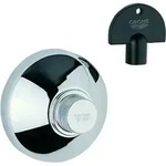 Grohe UP-Ventil Oberbau ATLANTA Einbautiefe 20-200 mm, chrom chrom - Silber