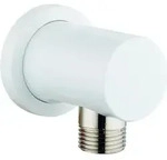 GROHE Wandanschlussbogen Rainshower 27057, Au&szlig;engewinde, eigensicher, mit runder