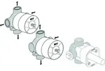 IDEAL STANDARD A2391NU UP-Bausatz 1, f&uuml;r 4/3 Wegeumstellung