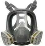 3M Vollmaske 6900 L 6900S 1 St - Schwarz
